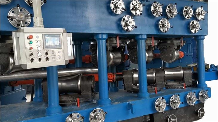 Low Price With High Efficiency Multi-roll Metal Steel Bar Tube Wire Rod Straightening Machine